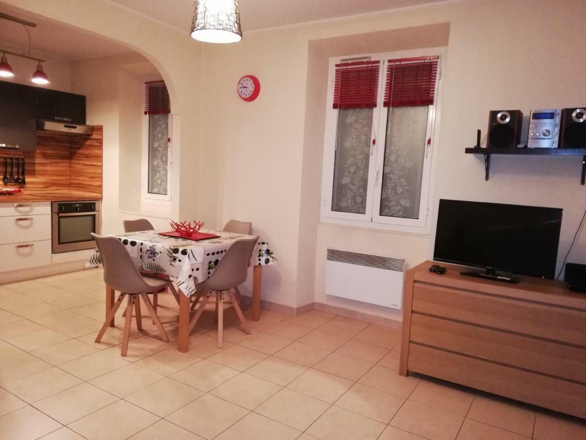 Appartement Le Cernuschi Rdc Menton Exteriör bild