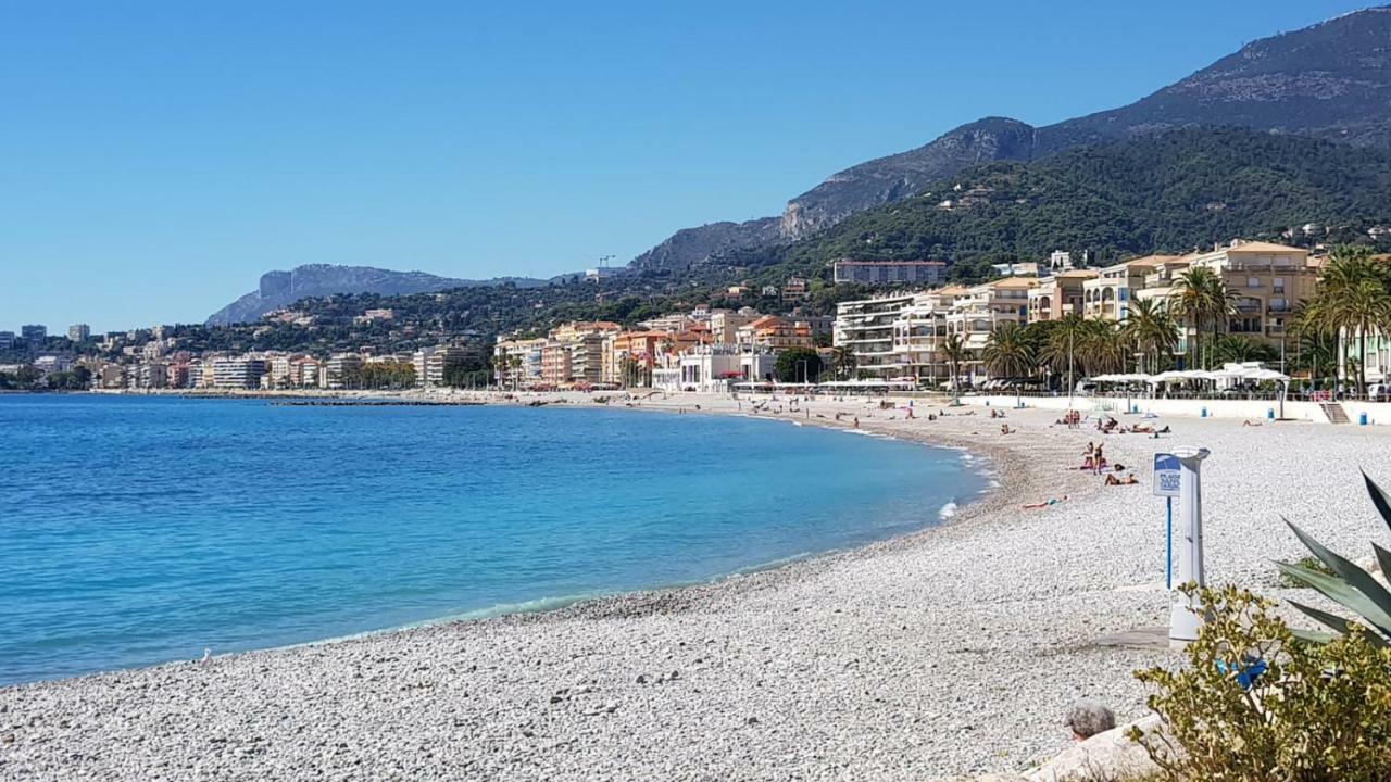 Appartement Le Cernuschi Rdc Menton Exteriör bild